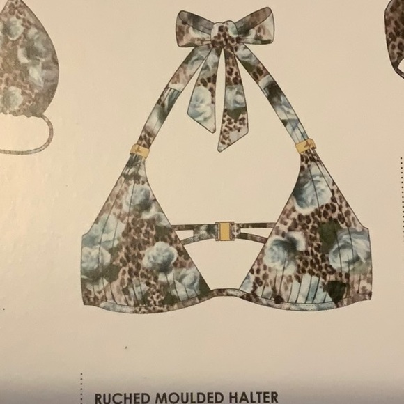 Lisa Blue AFRICAN QUEEN bikini -blue (#42) - Picture 11 of 13